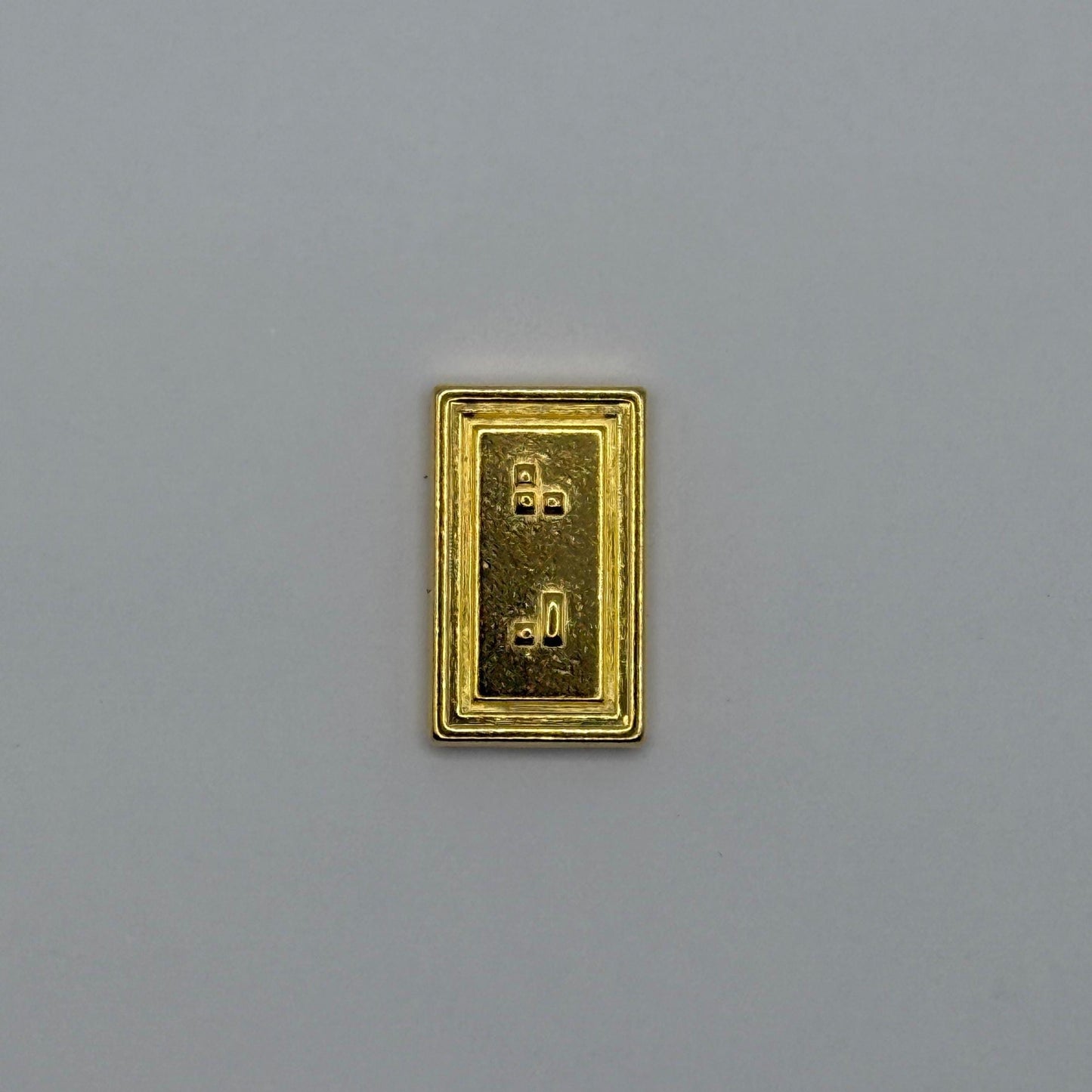 Golden Sabacc Credit Set | 3-Piece Star Wars Metal Currency | Gold Galactic Credit Bars for Collectors and Cosplay