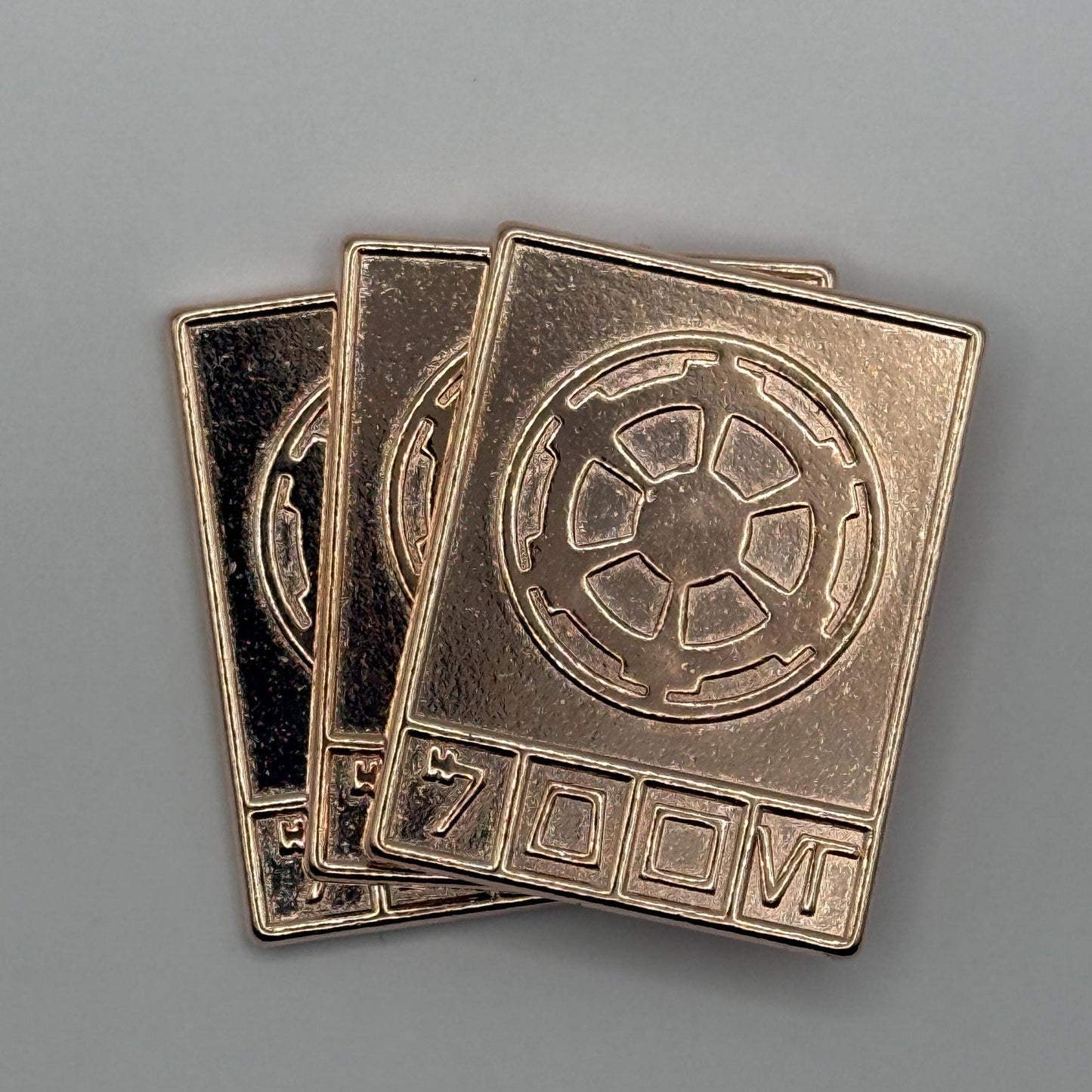 Bronze Imperial Credit | Star Wars Metal Credit | Galactic Empire Currency