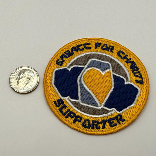 Sabacc for Charity Supporter Patch – 2.5” Embroidered Badge