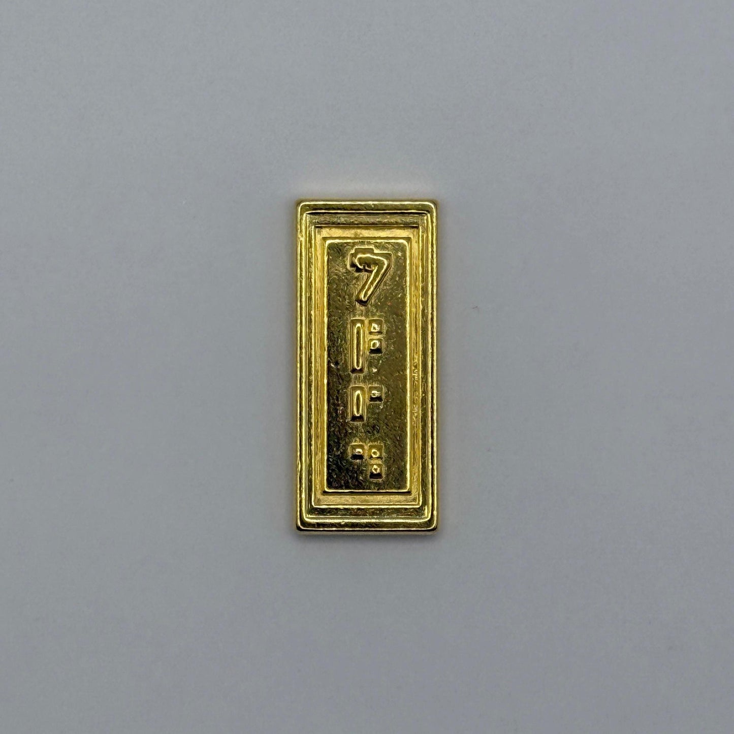 Golden Sabacc Credit Set | 3-Piece Star Wars Metal Currency | Gold Galactic Credit Bars for Collectors and Cosplay