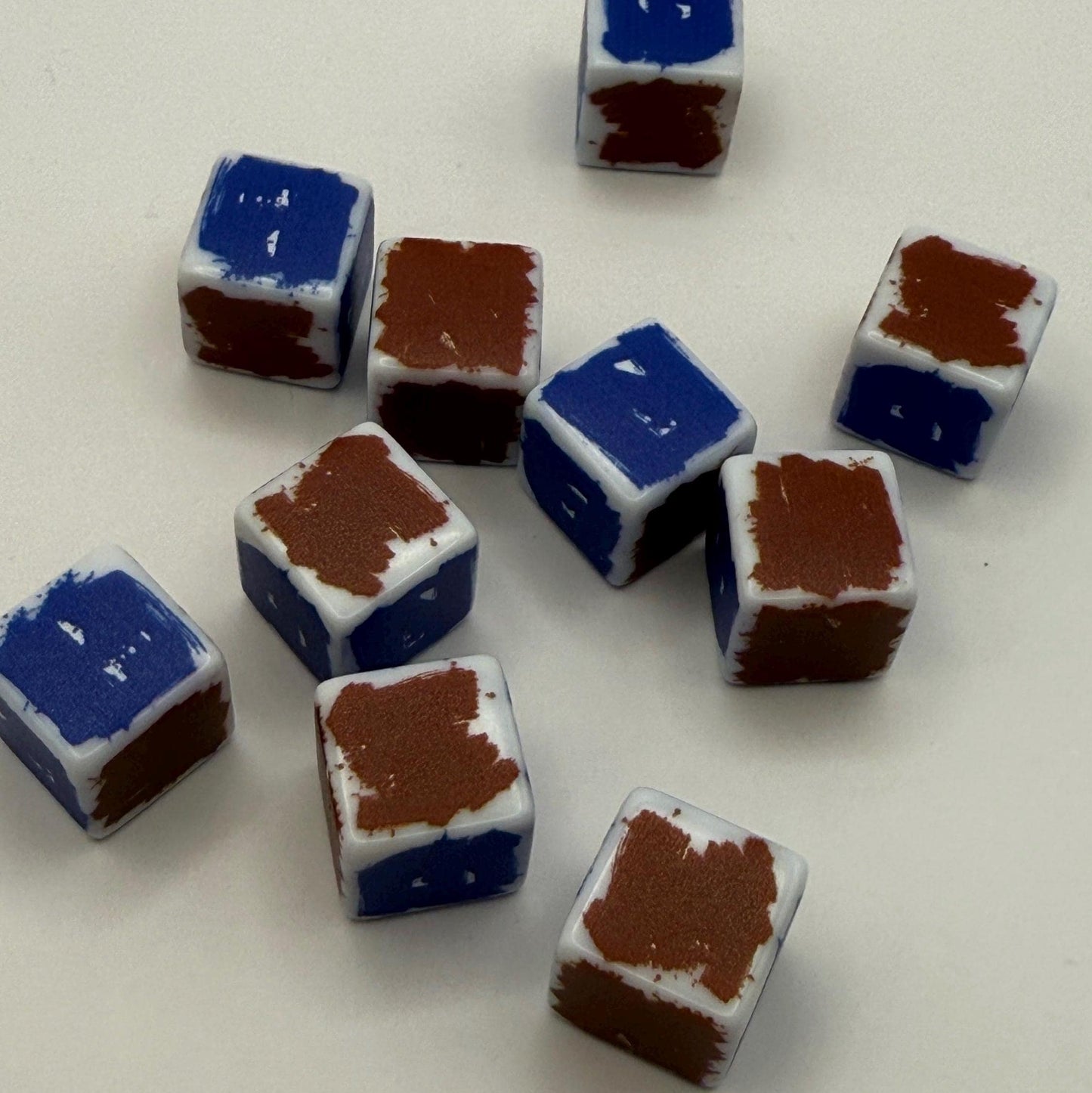 Chance Cubes – Set of 4 Red and Blue Dice