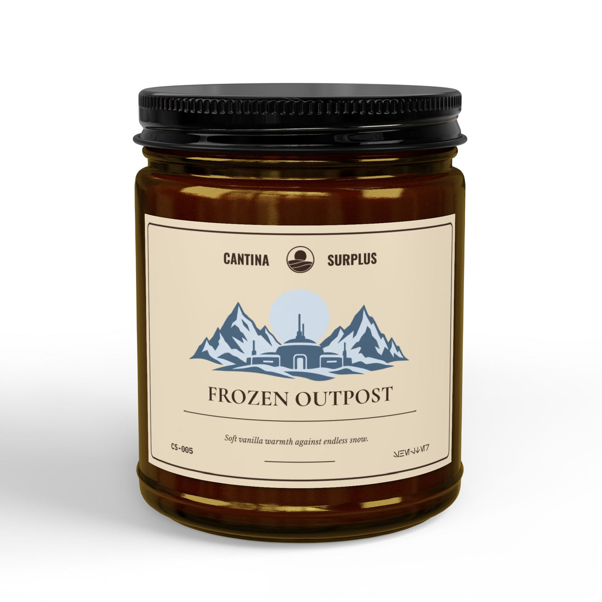 Frozen Outpost Soy Candle | Vanilla Bean | 4 oz or 9 oz