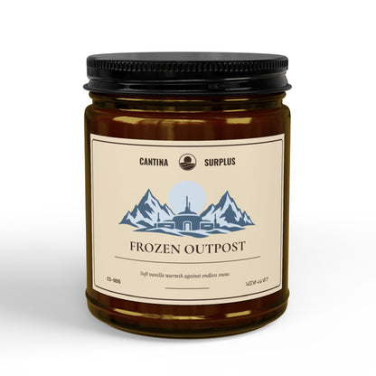 Frozen Outpost Soy Candle | Vanilla Bean | 4 oz or 9 oz