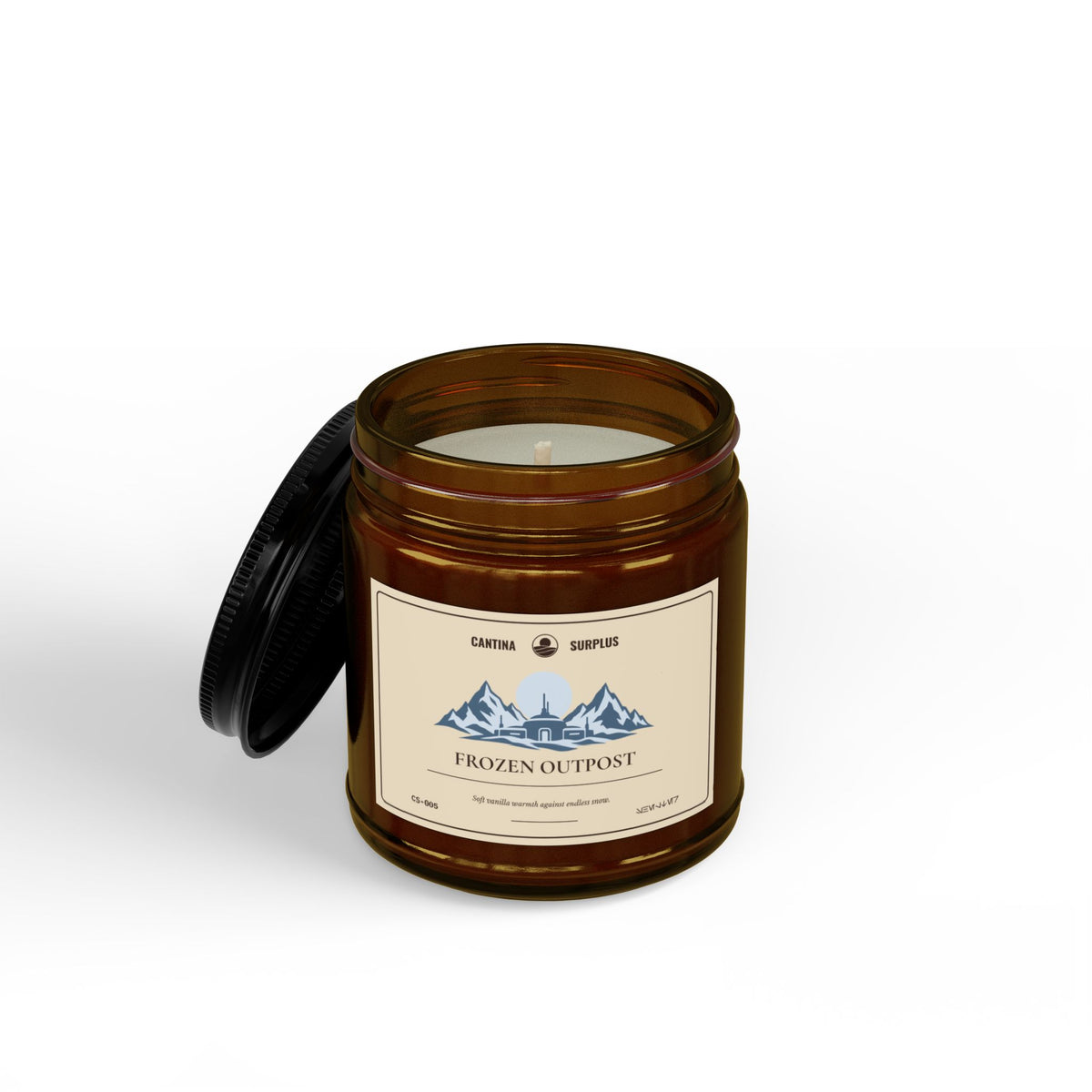 Frozen Outpost Soy Candle | Vanilla Bean | 4 oz or 9 oz