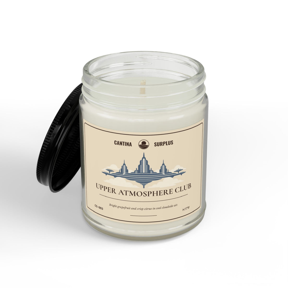 Upper Atmosphere Club Soy Candle | Pink Grapefruit | 4 oz or 9 oz