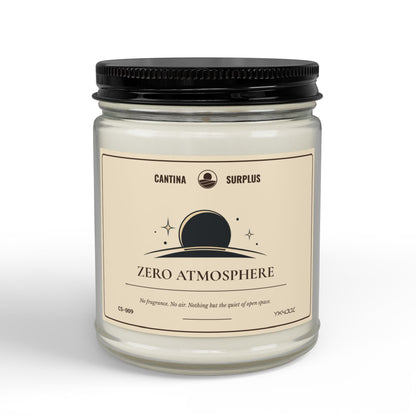 Zero Atmosphere Unscented Soy Candle | 4 oz or 9 oz