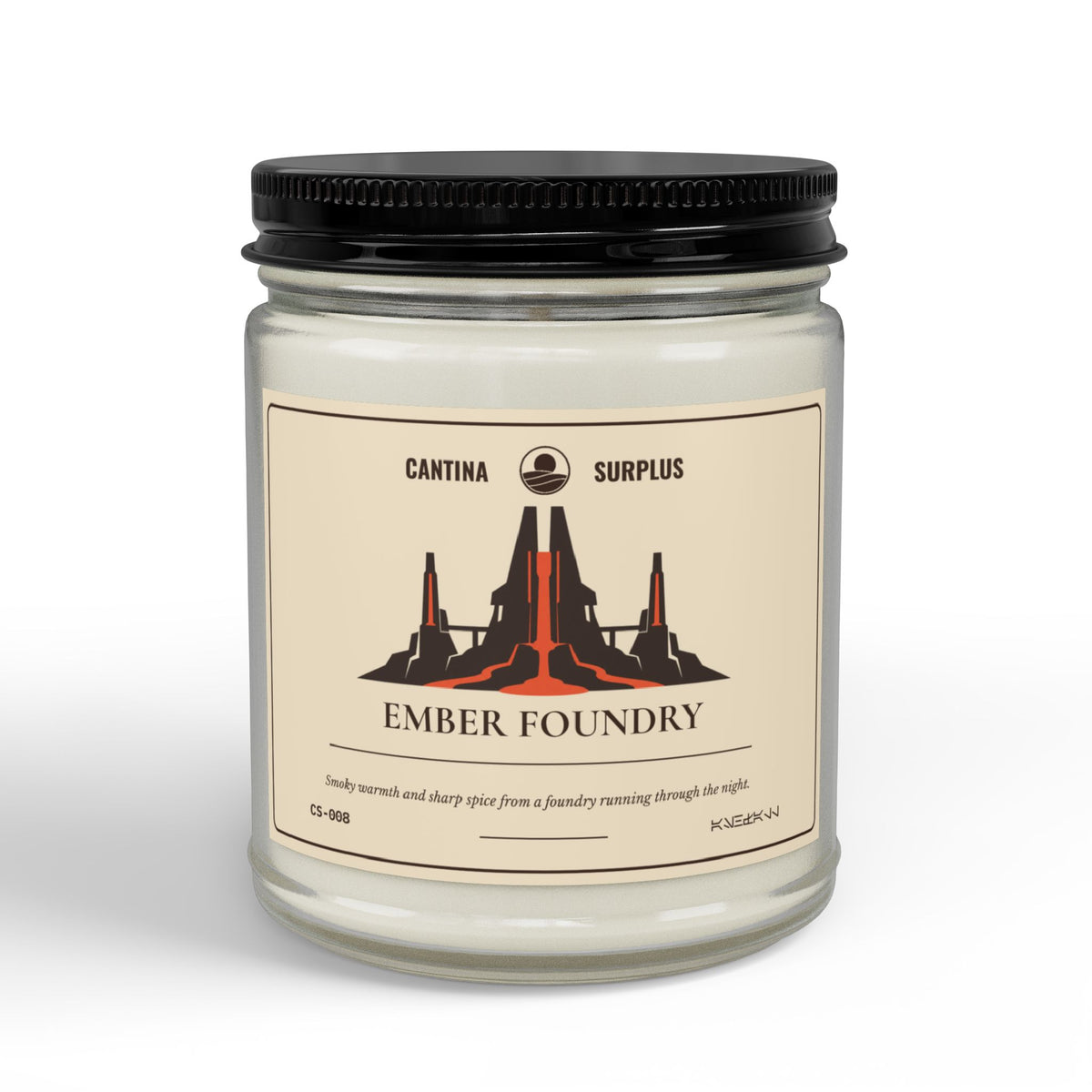 Ember Foundry Soy Candle | Spiced Pumpkin Ginger | 4 oz or 9 oz