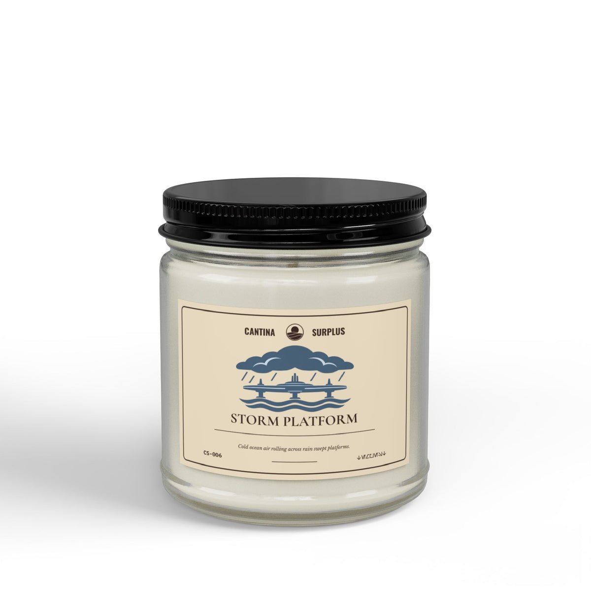 Storm Platform Soy Candle | Sea Breeze | 4 oz or 9 oz