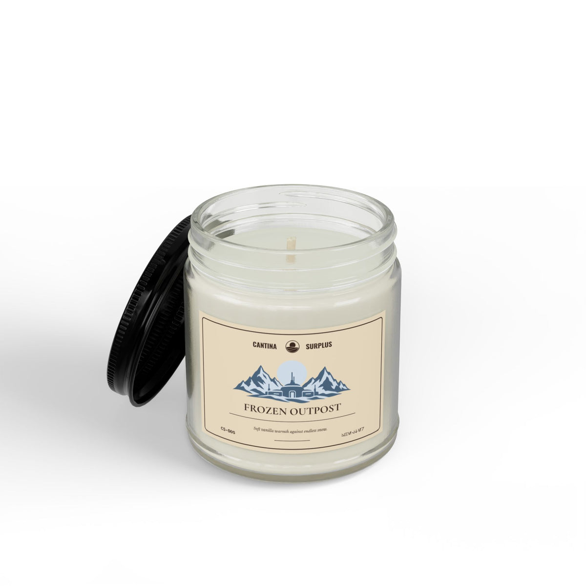 Frozen Outpost Soy Candle | Vanilla Bean | 4 oz or 9 oz