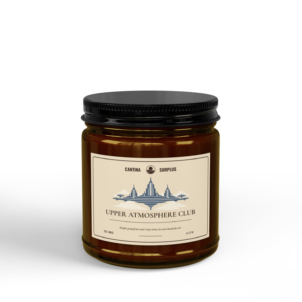 Upper Atmosphere Club Soy Candle | Pink Grapefruit | 4 oz or 9 oz