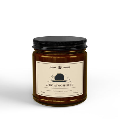 Zero Atmosphere Unscented Soy Candle | 4 oz or 9 oz