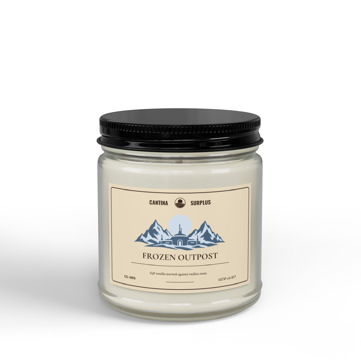 Frozen Outpost Soy Candle | Vanilla Bean | 4 oz or 9 oz