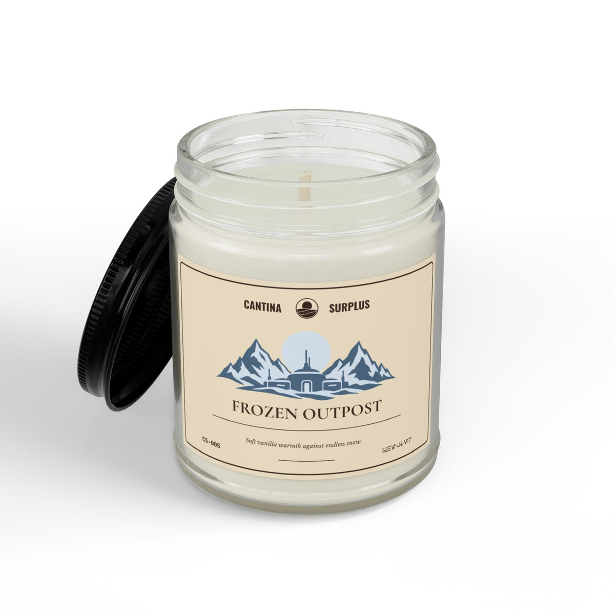 Frozen Outpost Soy Candle | Vanilla Bean | 4 oz or 9 oz