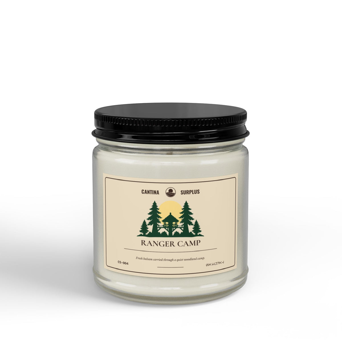 Ranger Camp Soy Candle | Fresh Balsam | 4 oz or 9 oz
