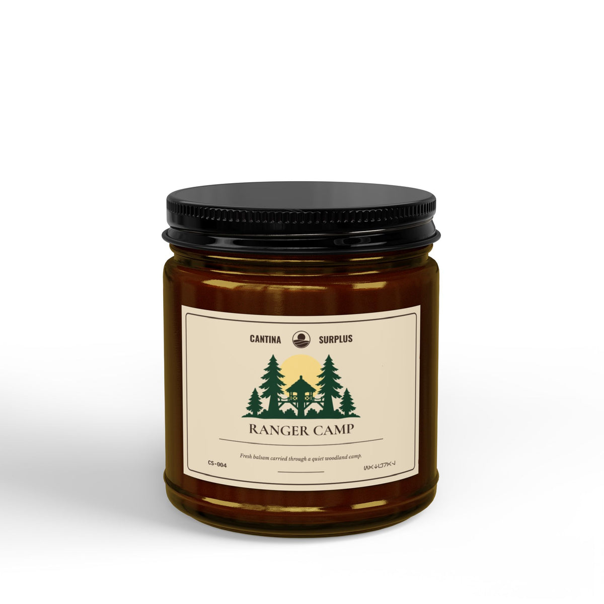 Ranger Camp Soy Candle | Fresh Balsam | 4 oz or 9 oz