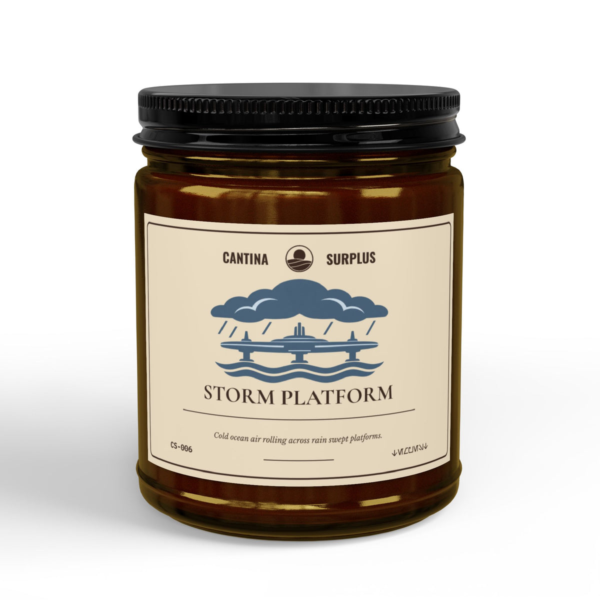 Storm Platform Soy Candle | Sea Breeze | 4 oz or 9 oz