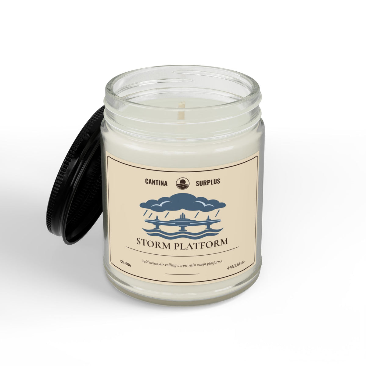 Storm Platform Soy Candle | Sea Breeze | 4 oz or 9 oz