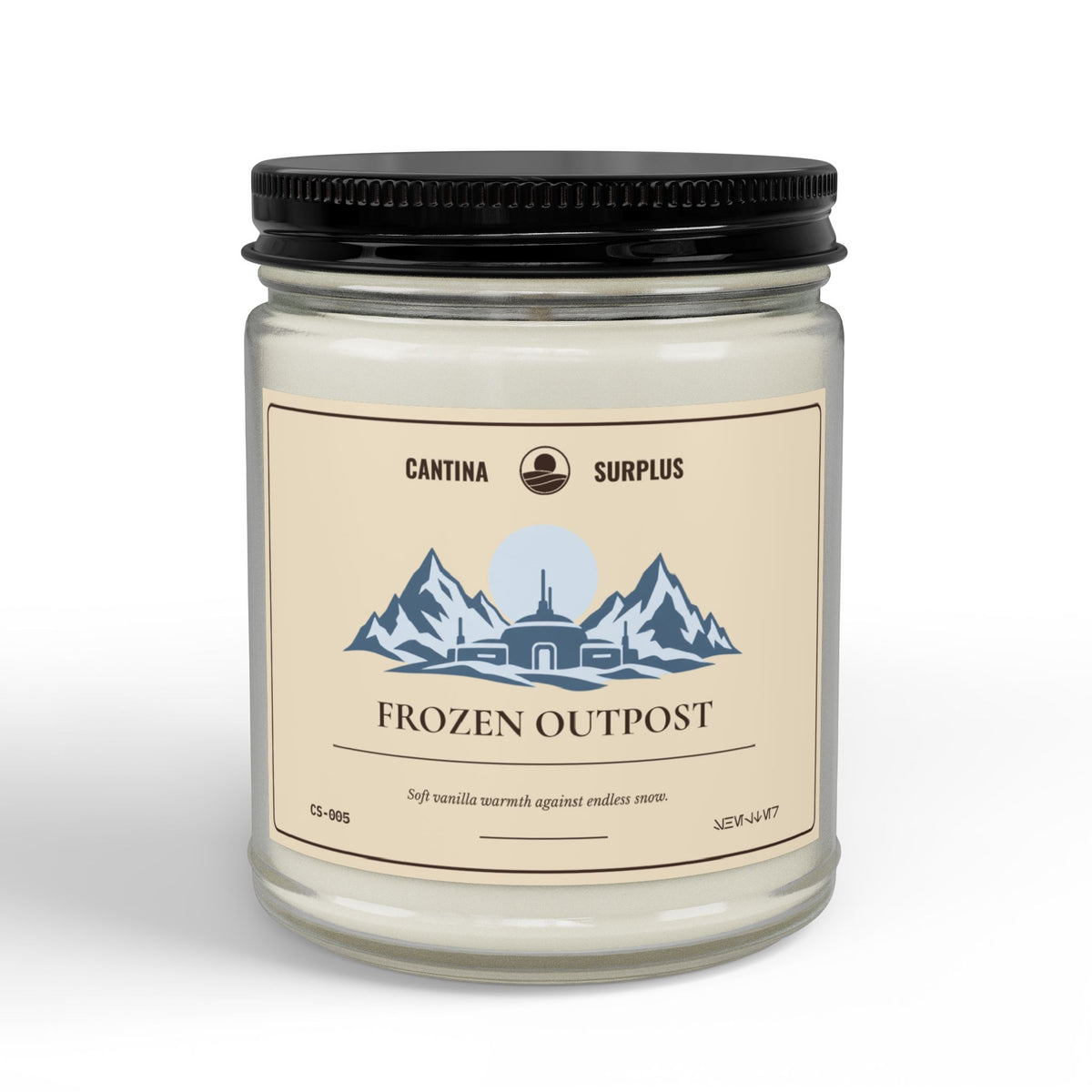 Frozen Outpost Soy Candle | Vanilla Bean | 4 oz or 9 oz
