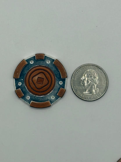 Metal Sabacc Tax Chips - Set of 1/8/16/24