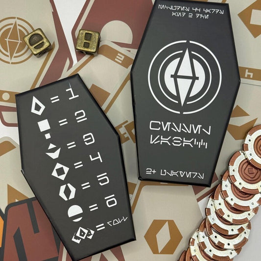 Kessel Sabacc Card Deck with Dice – Inspired by Star Wars Outlaws