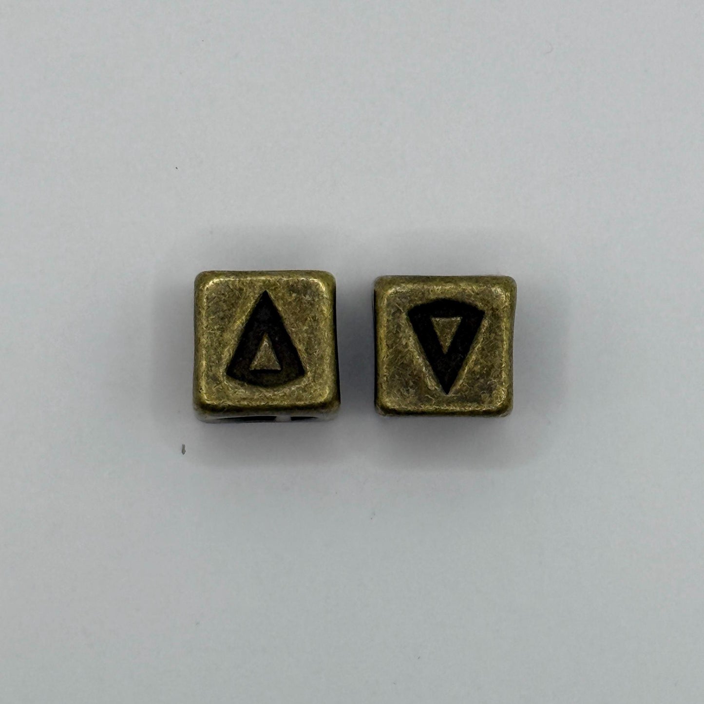 2x Metal Sabacc Spike Dice | Star Wars Gambling Dice