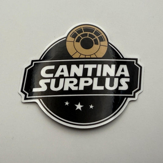 Cantina Surplus Logo 2.5" Sticker