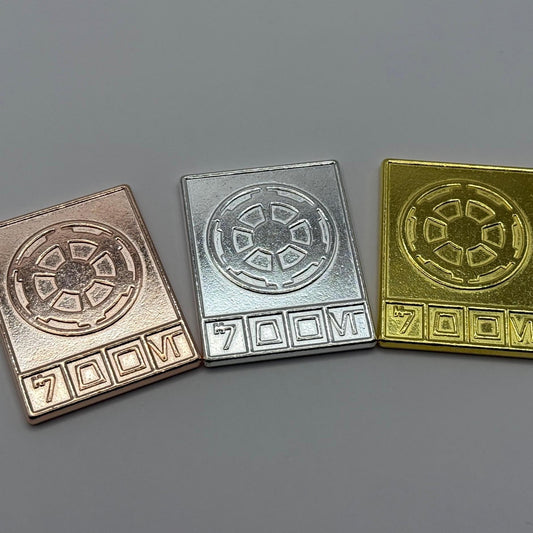 Imperial Credit Bundle | Star Wars Metal Currency | Galactic Empire Money for Collectors, Cosplay & Sabacc"