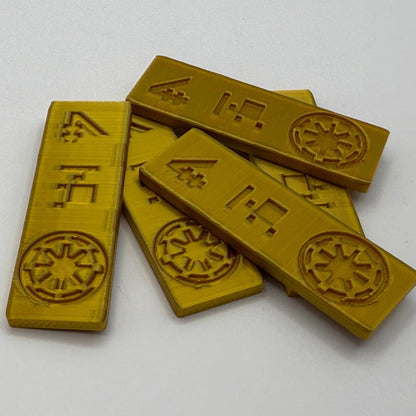 Old Republic Credits Inspired by Star Wars: Skeleton Crew - Galactic Currency Tokens
