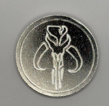 Mandalorian Mythosaur Credit Bundle | Star Wars Metal Coins | Mandalorian Warrior Currency for Collectors & Cosplay