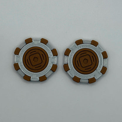 Double Sided Sabacc Tax Chips - Set of 8/12/24/32